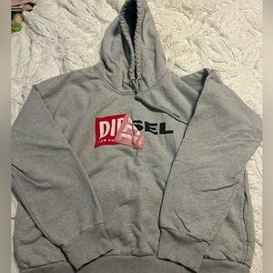 DIESEL HOODIE MENS SIZE LARGE